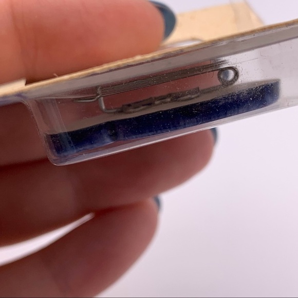 Small Blue Holland Danish Shoe Pin Brooch - Picture 6 of 8